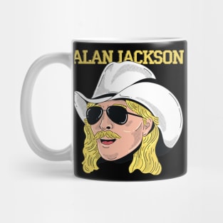 alan jackson art visual Mug